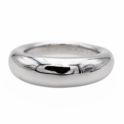 Bague 56 Chaumet Bague Jonc Or blanc 58 Facettes 2622518CN
