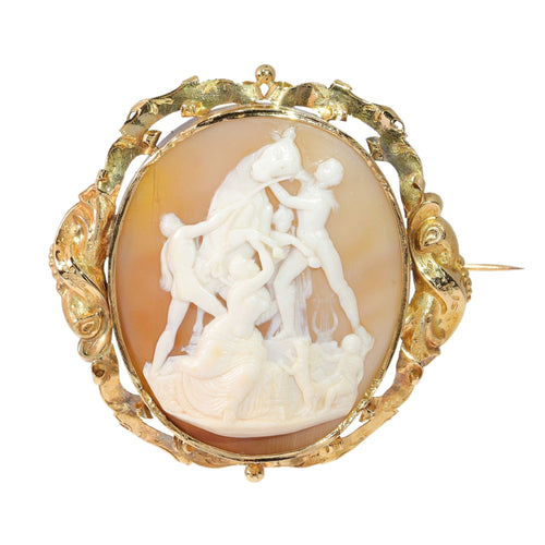 Broche Broche camée Le Taureau Farnèse 58 Facettes 23271-0317