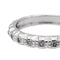 Bague 52 Bague Alliance Or blanc Diamant 58 Facettes 2729273CN