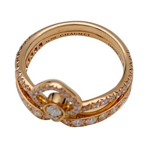 Bague 53 Bague Chaumet "Joséphine - Eclat Floral" en or rose, diamants. 58 Facettes 31805