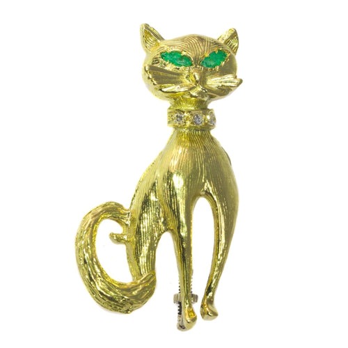 Broche Broche diamant & émeraude 58 Facettes 21361-0222