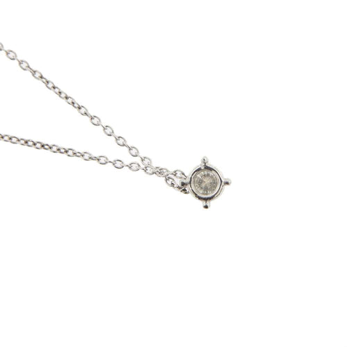 Collier Collier "Point lumineux" Or blanc Diamant 58 Facettes 172