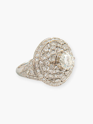 Bague 47 Bague Etoile diamants 58 Facettes