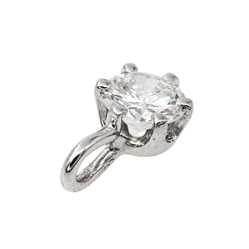 Pendentif Pendentif Or blanc Diamant 58 Facettes 2328935CN