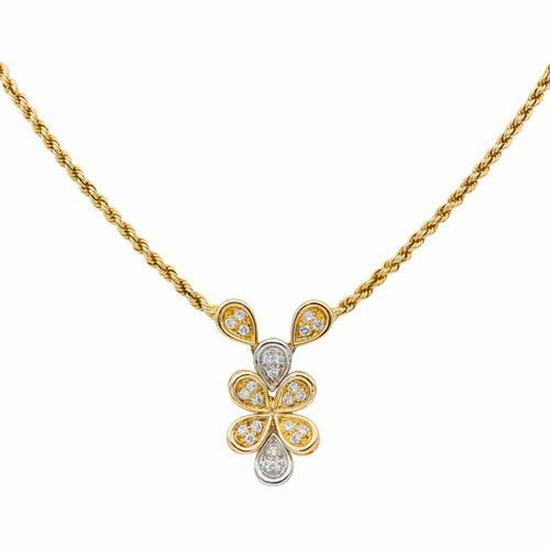 Collier Collier Maille torsadée Or jaune Diamant 58 Facettes 2718173CN