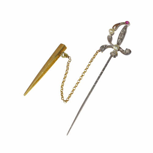 Broche Broche antique, diamants 58 Facettes 22274-0133