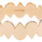 Bague 53 Ginette NY Bague Be Mine Bliss Eternity Band Or rose 58 Facettes 2519179CN