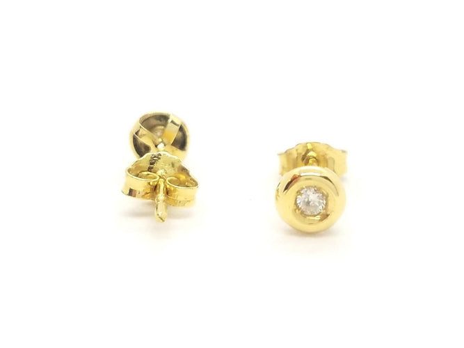 Boucles d'oreilles Boucles d'oreilles Or jaune Diamant 58 Facettes 579242RV