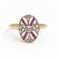 Bague 52.5 Bague Marquise Or blanc Diamant 58 Facettes 1670337CN