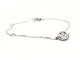 Bracelet Bracelet Or blanc Diamant 58 Facettes 579025RV
