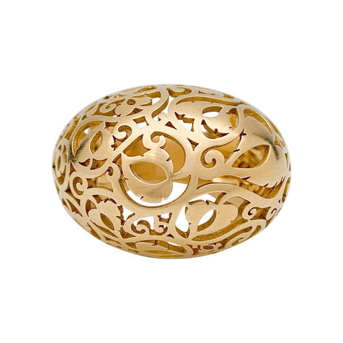Bague 52 Bague Pomellato, "Arabesque", or rose. 58 Facettes 33167