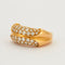 Bague 55 Bague jonc pavage Diamants 58 Facettes