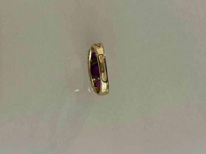 Bague 52.5 Bague Jarretière Or Et Rubis 58 Facettes 797968