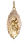 Pendentif MÉDAILLE DE LA VIERGE À L'ENFANT 58 Facettes 074201