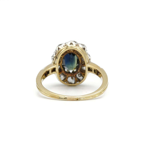 Bague 54 Bague - Or, Argent, Saphir, Diamants 58 Facettes 240041R