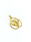 Pendentif Pendentif cercles entrelacés en or jaune 58 Facettes