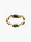 Bracelet Bracelet Art Deco or agate onyx 58 Facettes