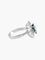 Bague BAGUE VINTAGE  SAPHIRS ET DIAMANTS OR BLANC 58 Facettes