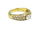 Bague 52 BOUCHERON. Bague vintage or jaune et diamants 58 Facettes