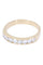 Bague DEMI-ALLIANCE DIAMANTS 58 Facettes 064661