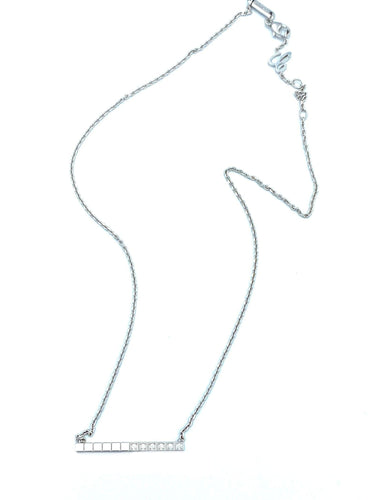 Collier CHOPARD. Collier Ice Cube diamants 58 Facettes