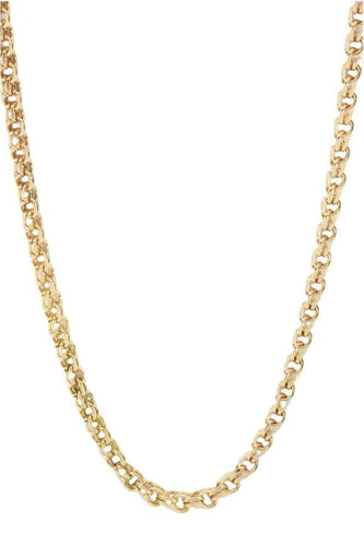 Collier CHAINE ANCIENNE MAILLE FANTAISIE 58 Facettes 043951
