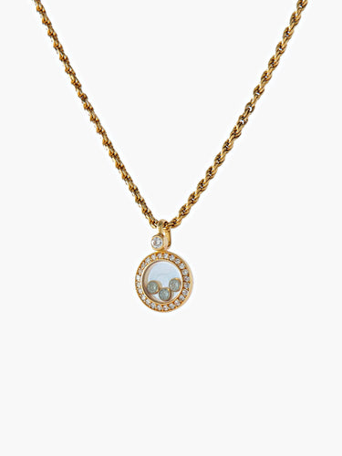 Collier Collier Chopard Happy Diamonds 58 Facettes