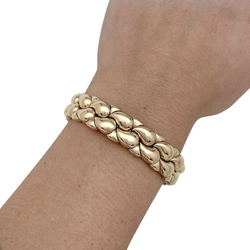 Bracelet Bracelet Chopard, modèle "Casmir", 2 ors. 58 Facettes 30756