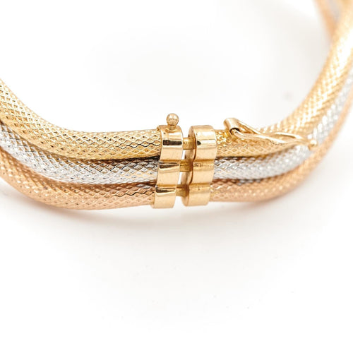 Bracelet Bracelet Jonc Or jaune 58 Facettes 1641783CN