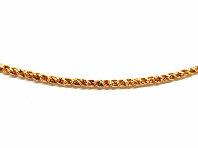 Collier Collier Maille torsadée Or jaune 58 Facettes 1641802CN