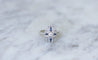 Bague Bague Art Deco en Or blanc & diamants 58 Facettes