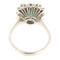 Bague 60 Bague en or blanc avec diamants taille émeraude et brillant 58 Facettes G3249