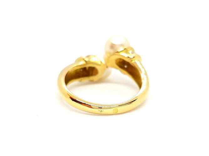 Bague 54 Bague Toi et Moi Or jaune Diamant 58 Facettes 731405CN