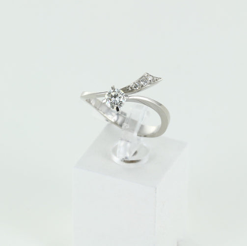 Bague Bague diamants en or blanc 58 Facettes