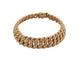 Bracelet bracelet maille americaine or jaune 18k 32gr t20 58 Facettes 250515