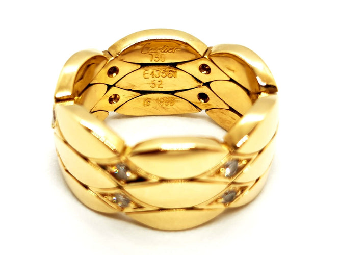 Bague 53 Cartier Bague Or jaune Diamant 58 Facettes 1871820CN