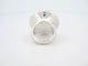 Bague 53 rare bague HERMES ex libris logo taille 53 en argent massif 925 29gr 58 Facettes 251496