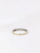 Bague 52.5 Demi-Alliance américaine diamants 0,54 ct 58 Facettes J106