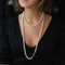 Collier Grand sautoir en perles de culture et fermoir émaillé 58 Facettes 21-746