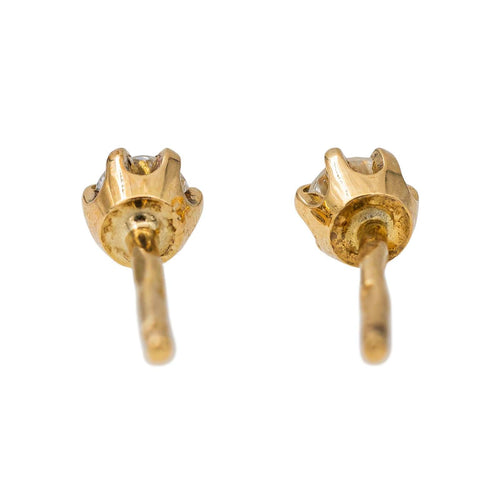 Boucles d'oreilles Boucles d'oreilles Or jaune Diamant 58 Facettes 2845475CN