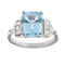 Bague 52 Bague topaze et diamants 58 Facettes 1607
