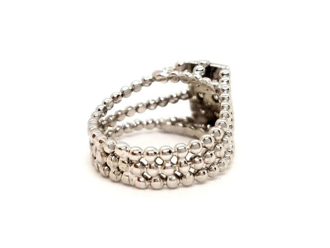 Bague 50 Bague Or blanc Diamant 58 Facettes 790201CD