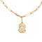 Collier Sautoir Pomellato "Ming", or rose et diamants bruns. 58 Facettes 31403