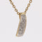 Pendentif Pendentif 2 ors diamants d'occasion 58 Facettes CVP96