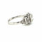 Bague 57 Bague Art déco Or Diamant 58 Facettes