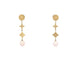 Boucles d'oreilles boucles d'oreilles LOUIS VUITTON monogram idylle blossom or jaune 58 Facettes 250543