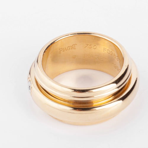 Bague Bague or jaune et diamants de la maison Piaget modèle Possession 58 Facettes