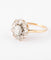 Bague Bague marguerite ancienne en or et diamant 58 Facettes