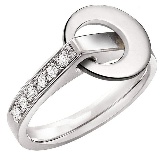 Bague 52 Bague lilistone Or blanc Diamants 58 Facettes 31E00880