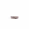 Bague Alliance Or blanc Diamants blancs et noirs 58 Facettes